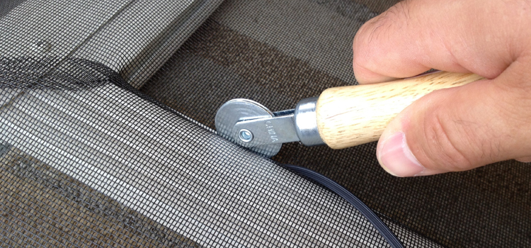 metal screen door repair in Fallbrook